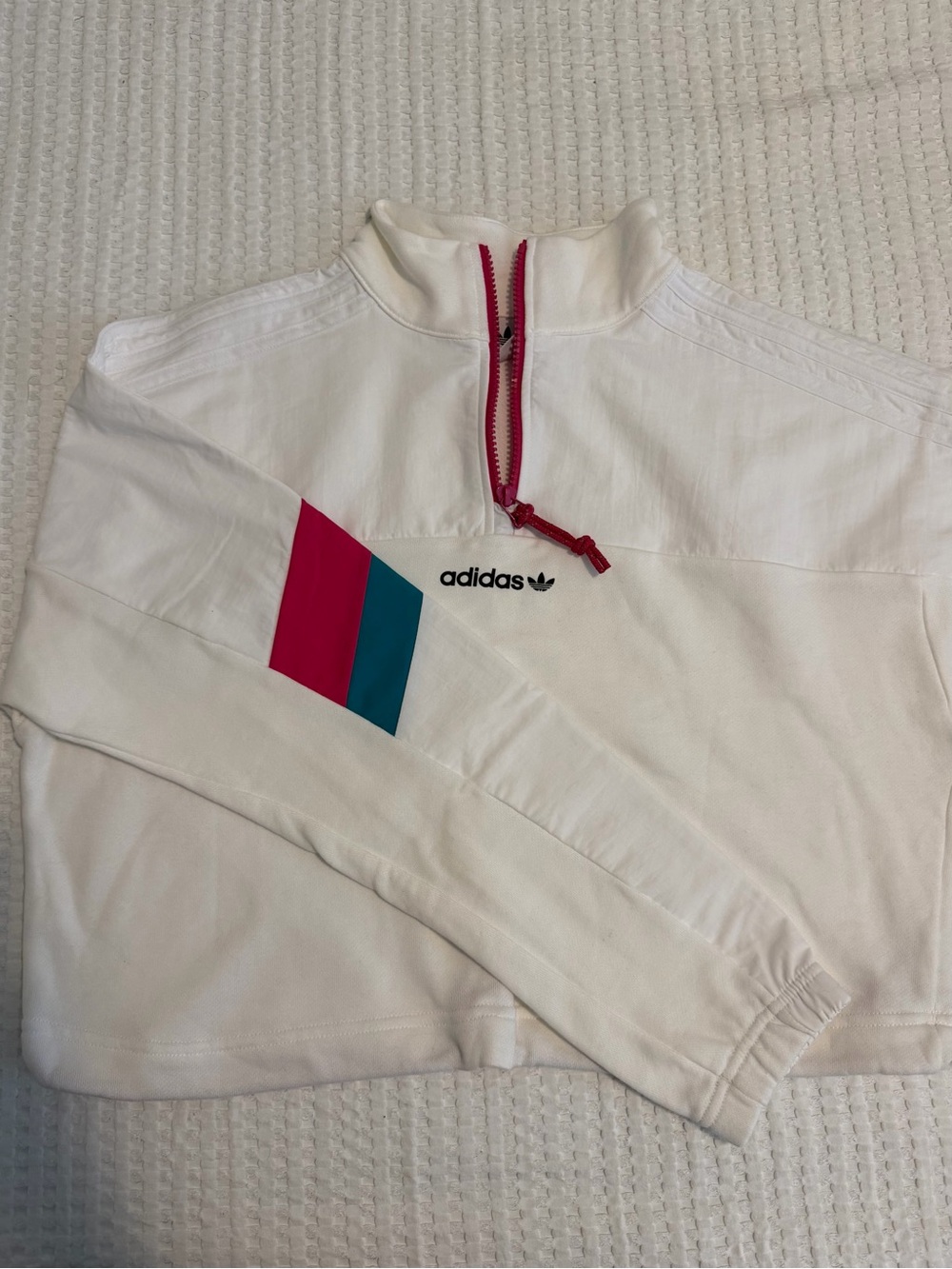 Adidas Retro Quarter Zip Sweatshirt